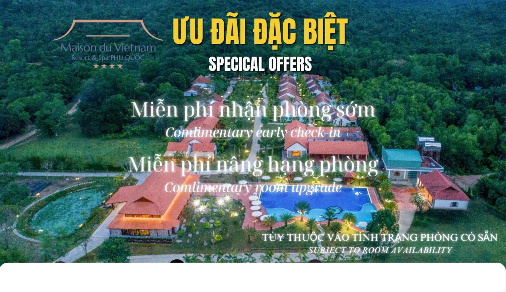 Maison Du Vietnam Resort & Spa Фу Куок Екстериор снимка